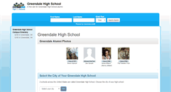 Desktop Screenshot of greendalehighschool.org