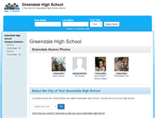 Tablet Screenshot of greendalehighschool.org